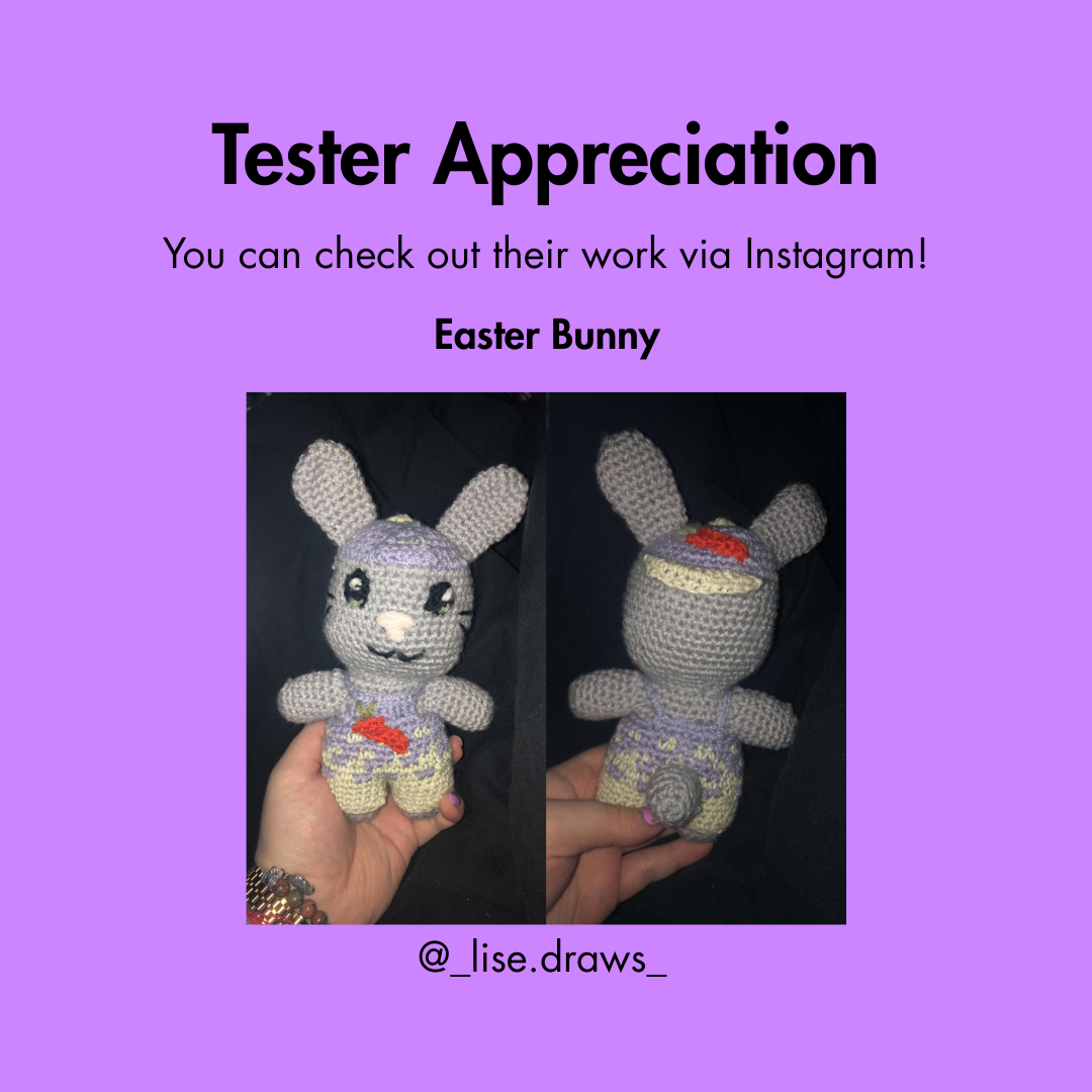 Easter Animals 2-In-1 Crochet Pattern (PDF Download)