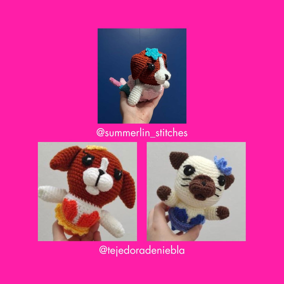 Mer-Animals 2-In-1 Crochet Pattern (PDF Download)