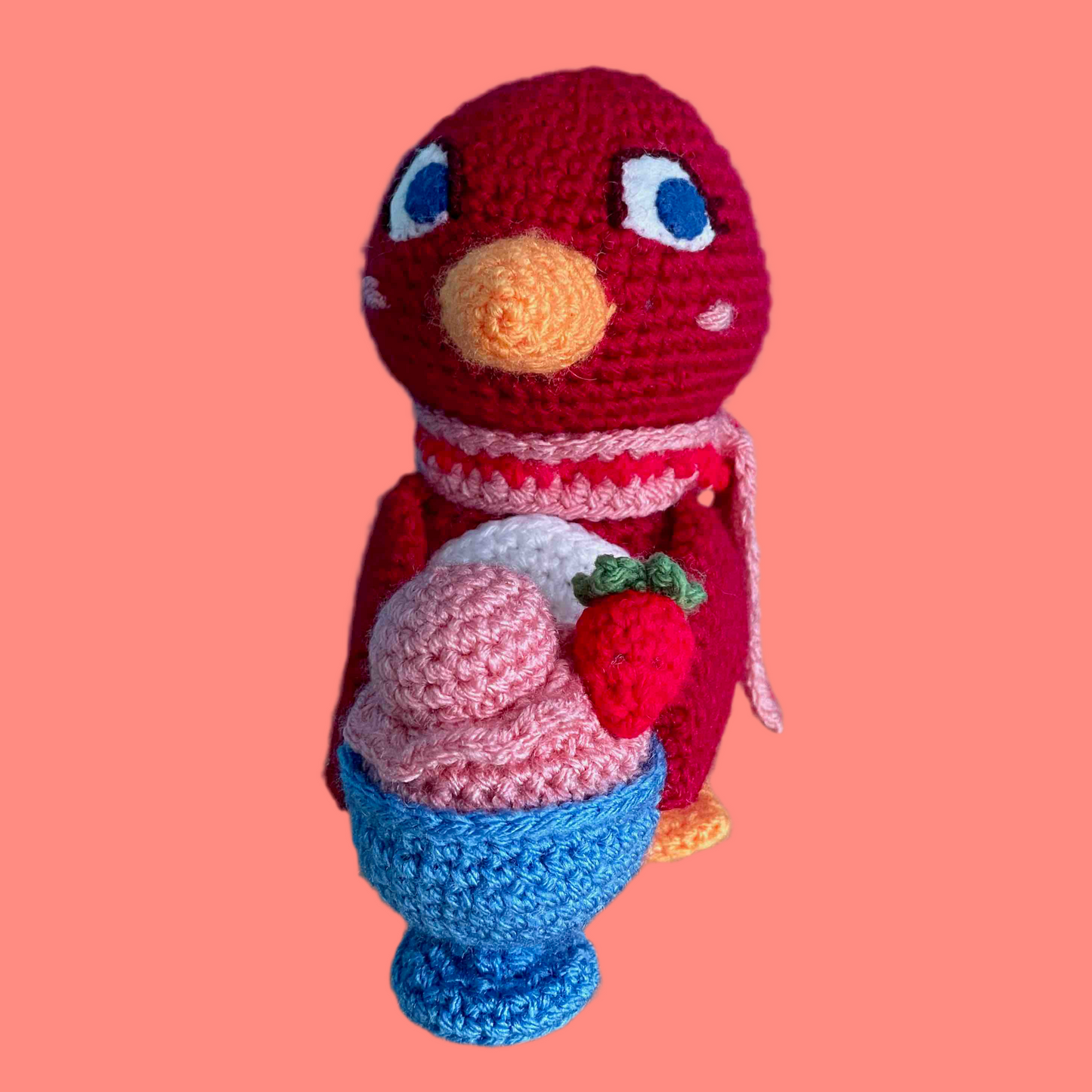 Ice Cream Penguins Amigurumi Plushies