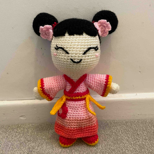 Hanfu Dolls 2-In-1 Crochet Pattern (PDF Download)