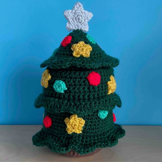 Cat In Christmas Tree Costume Crochet Pattern (PDF Download)