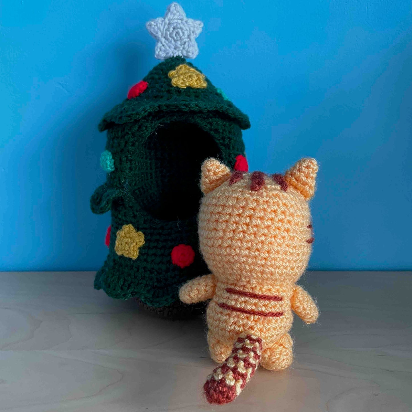 Cat In Christmas Tree Costume Crochet Pattern (PDF Download)