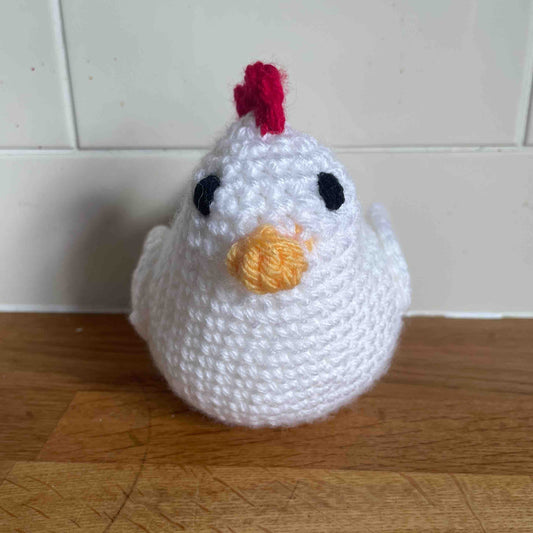 Low-Sew Chicken Amigurumi Plush