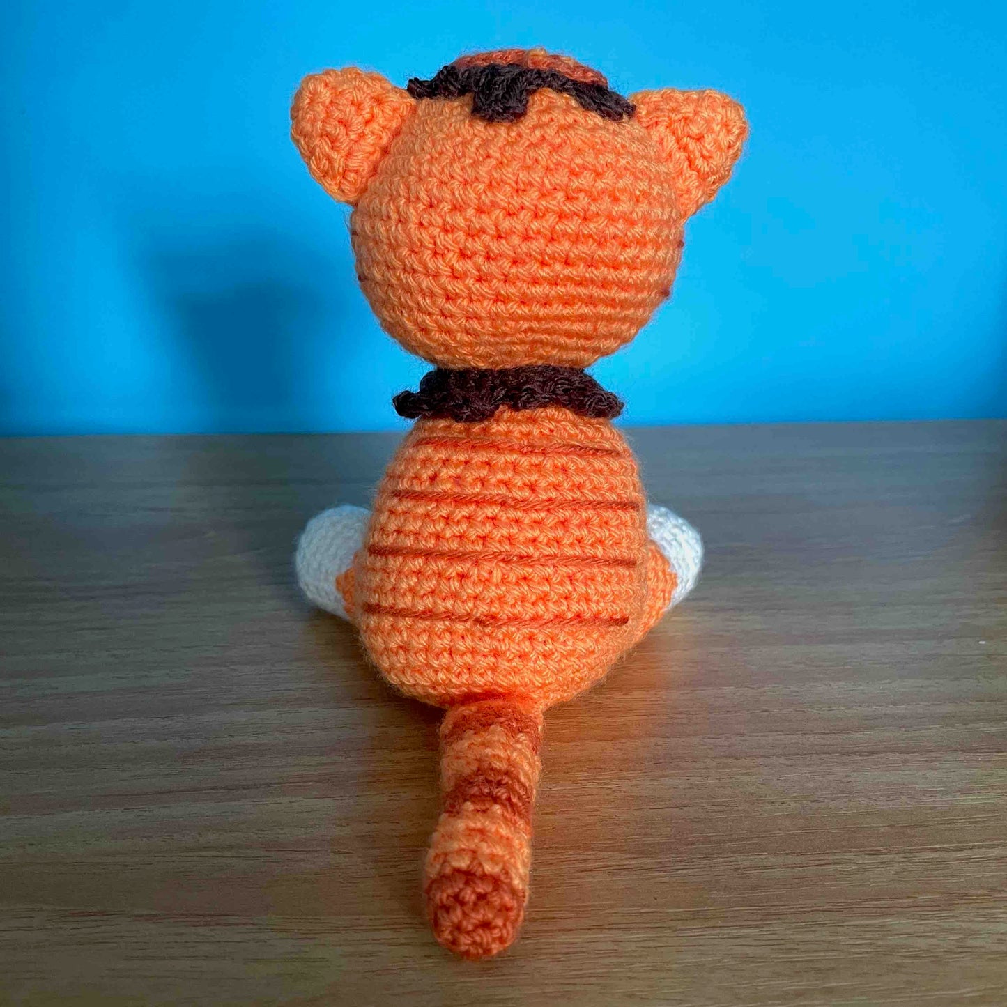 Choc Orange Ollie Amigurumi Plush (Cat Form)