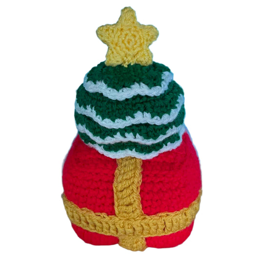 Christine The Christmas Tree Hedgehog Amigurumi Plush