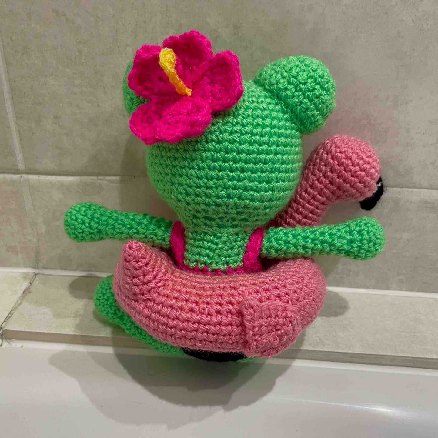 Fia The Pool Frog Crochet Pattern (PDF Download)