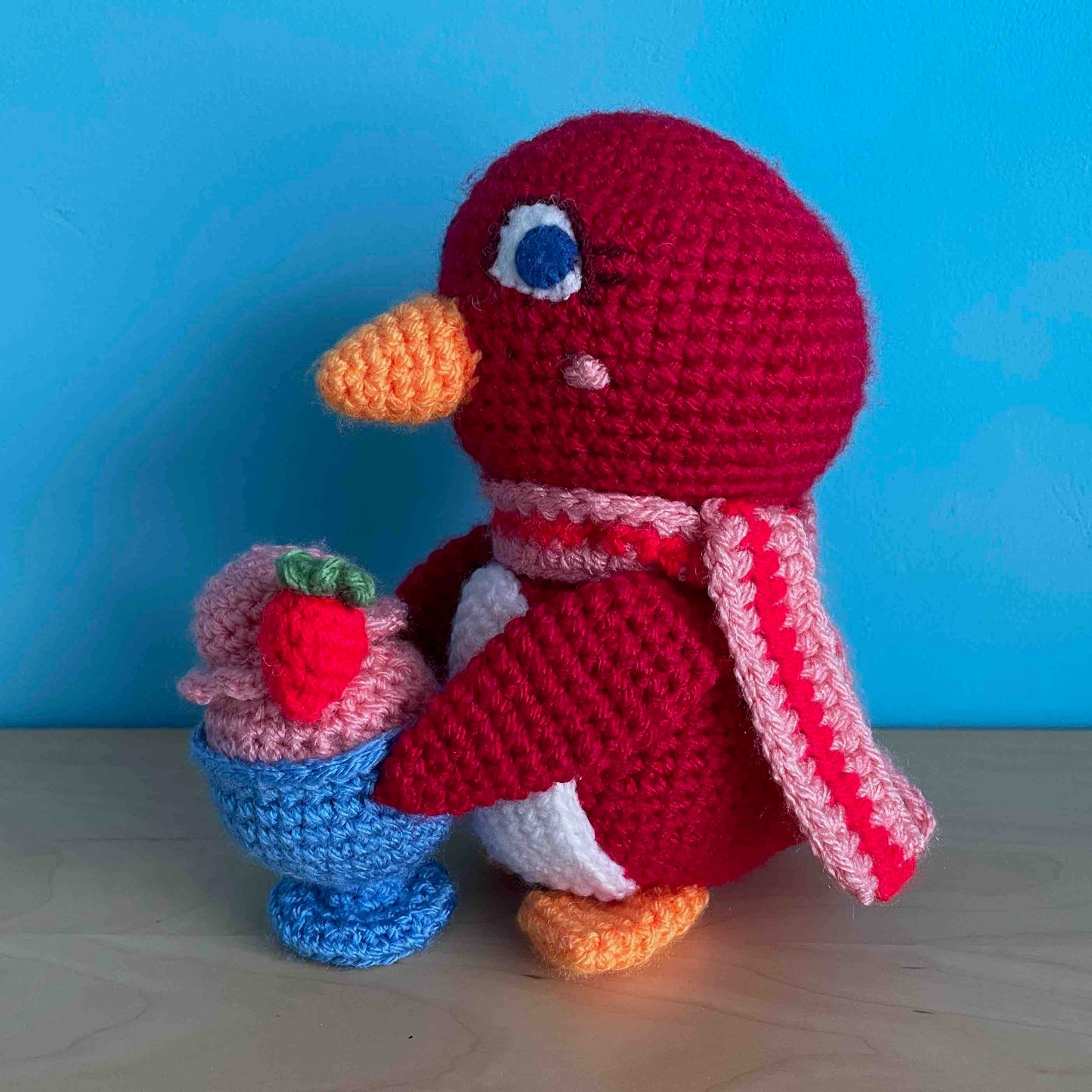 Frozen Treat Penguin Amigurumi Plushies