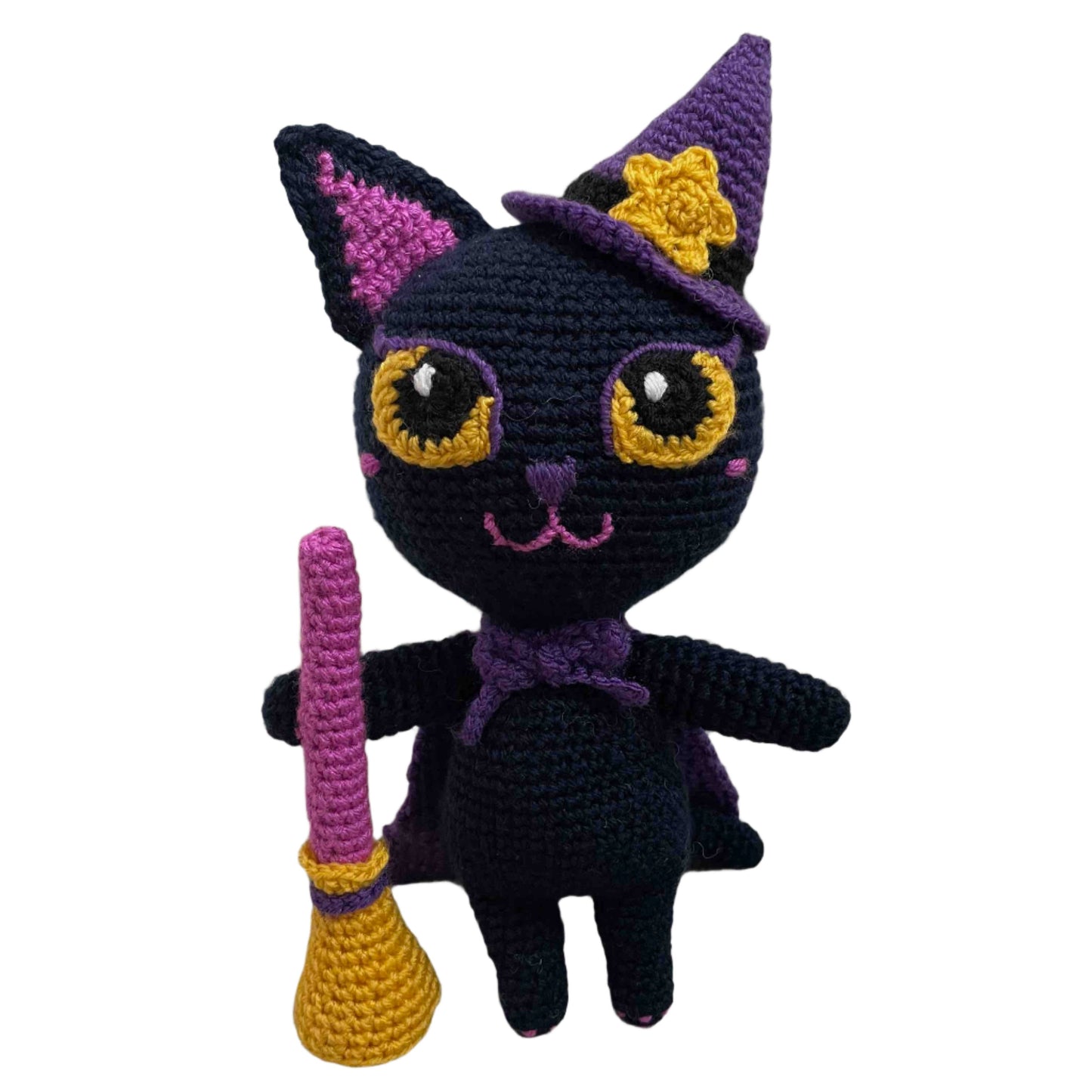 Kimmy The Witch Cat Amigurumi Plush