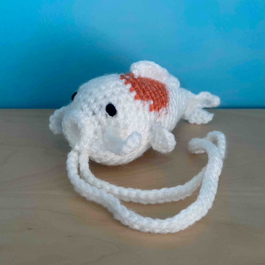 Low-Sew Koi Bag Charm