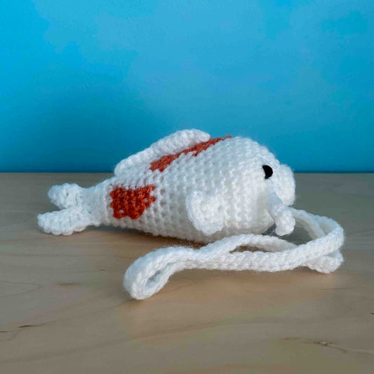 Low-Sew Koi Bag Charm