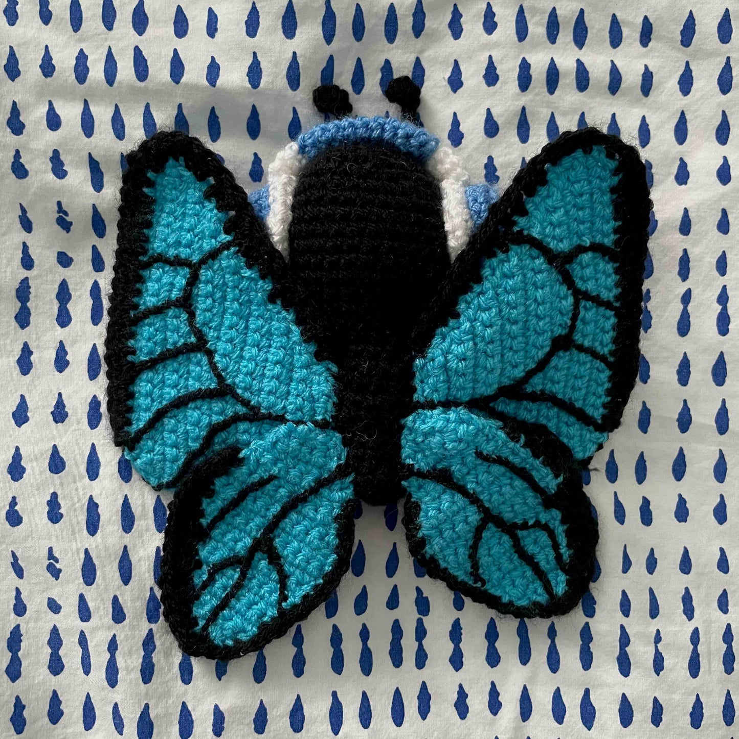 Marvin The MP3 Butterfly Amigurumi Plush
