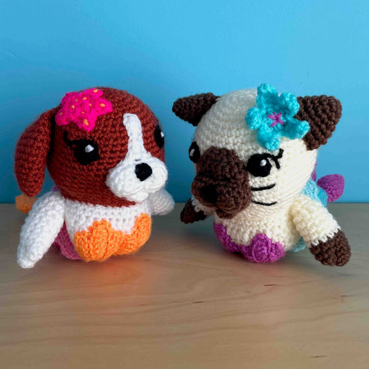 Mer-Animal Amigurumi Plushies