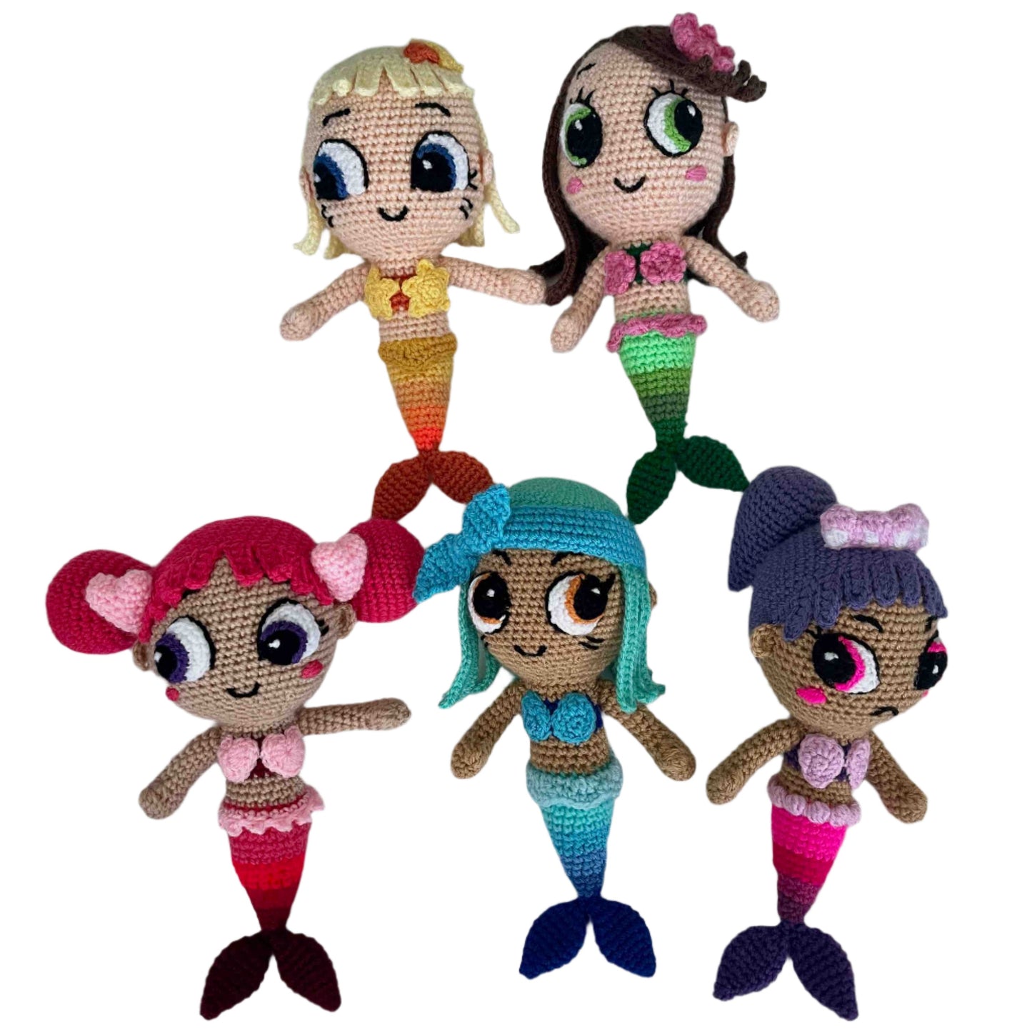 Mermaid Amigurumi Plushies