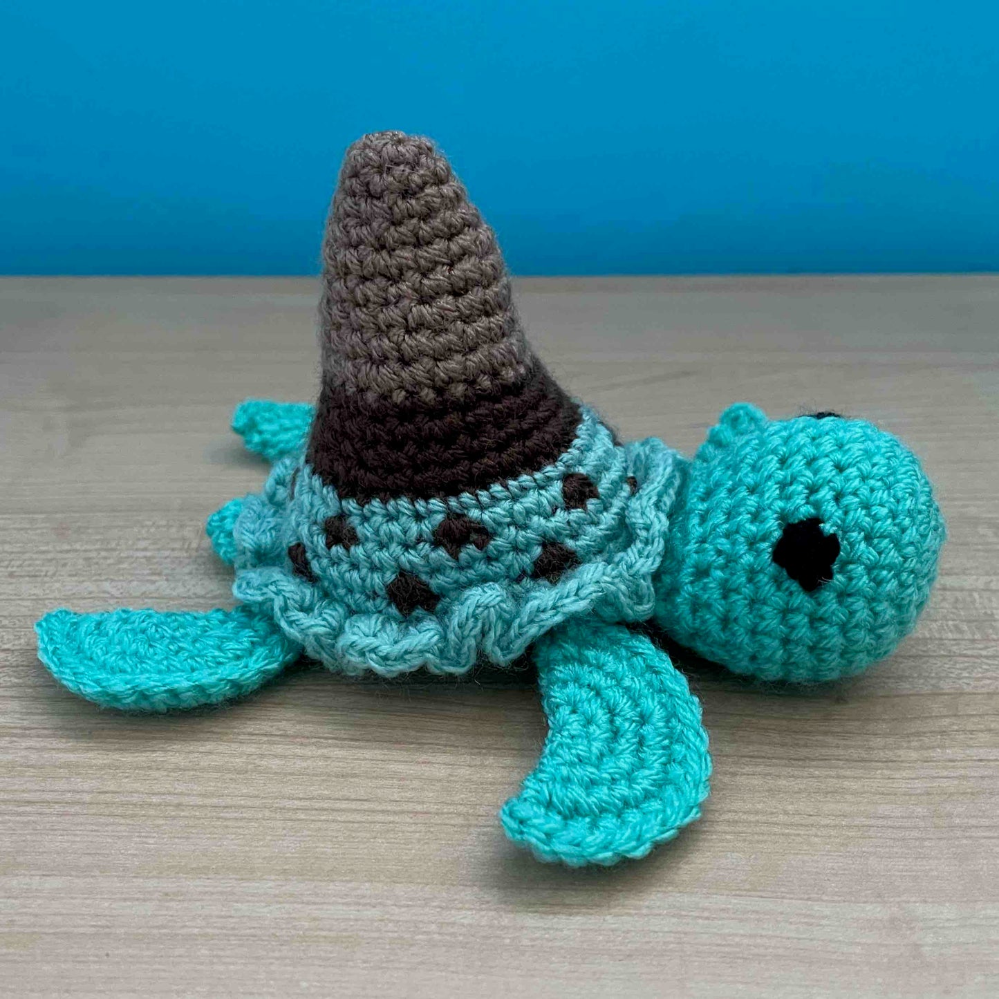 No-Sew Ice Cream Turtle Amigurumi Plushies