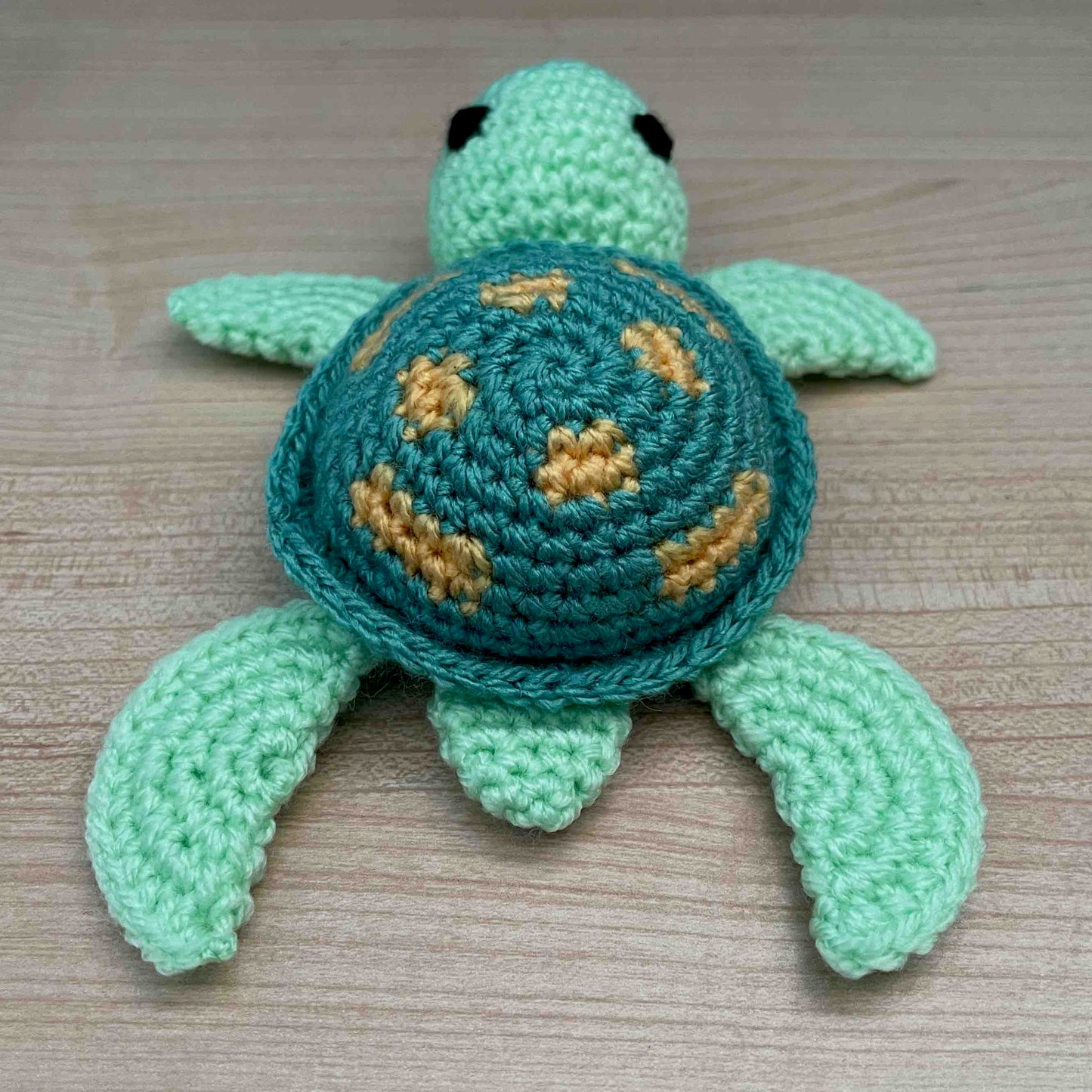 No-Sew Speckled Turtle Amigurumi Plushies