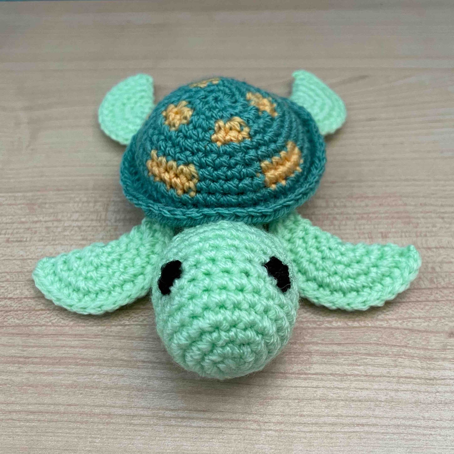 No-Sew Speckled Turtle Amigurumi Plushies