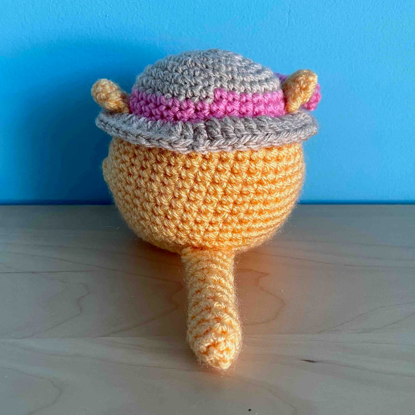 No-Sew Sun Hat Cat Amigurumi Plush