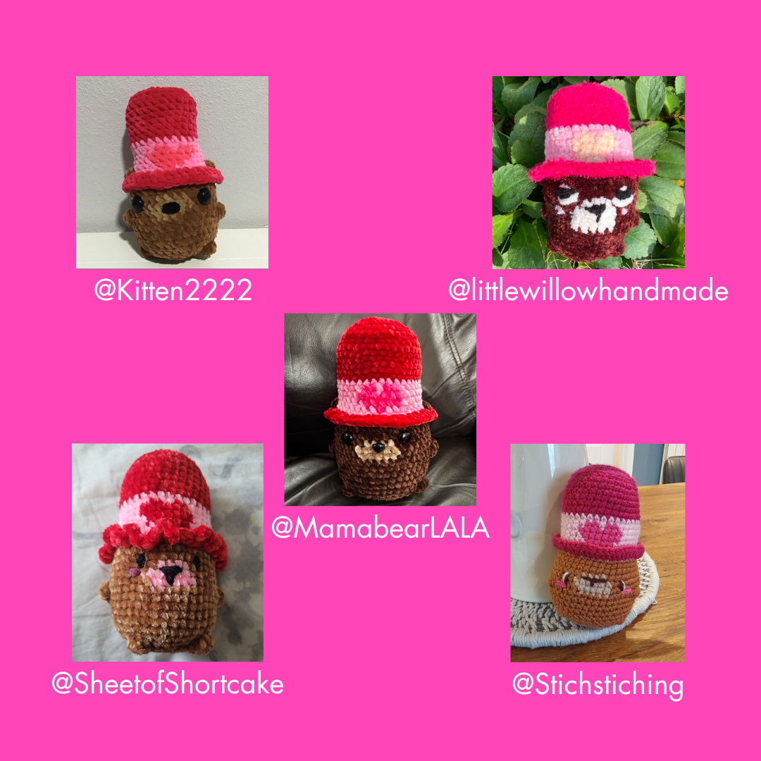 No-Sew Valentine Bear Crochet Pattern (PDF Download)