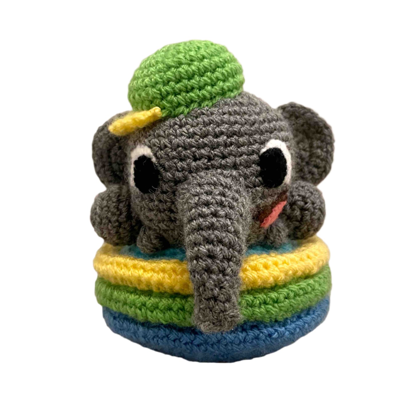 Patrick The Paddling Pool Elephant Amigurumi Plush
