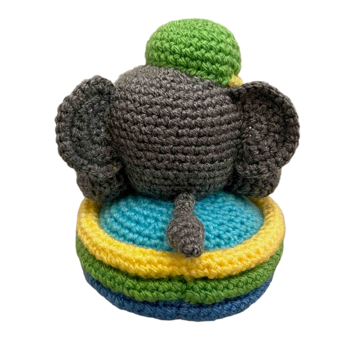 Patrick The Paddling Pool Elephant Amigurumi Plush
