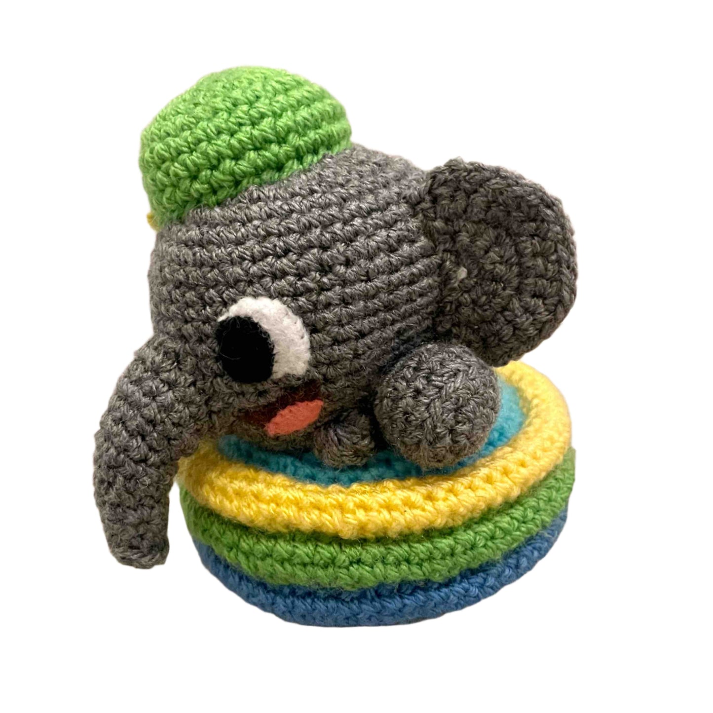 Patrick The Paddling Pool Elephant Amigurumi Plush