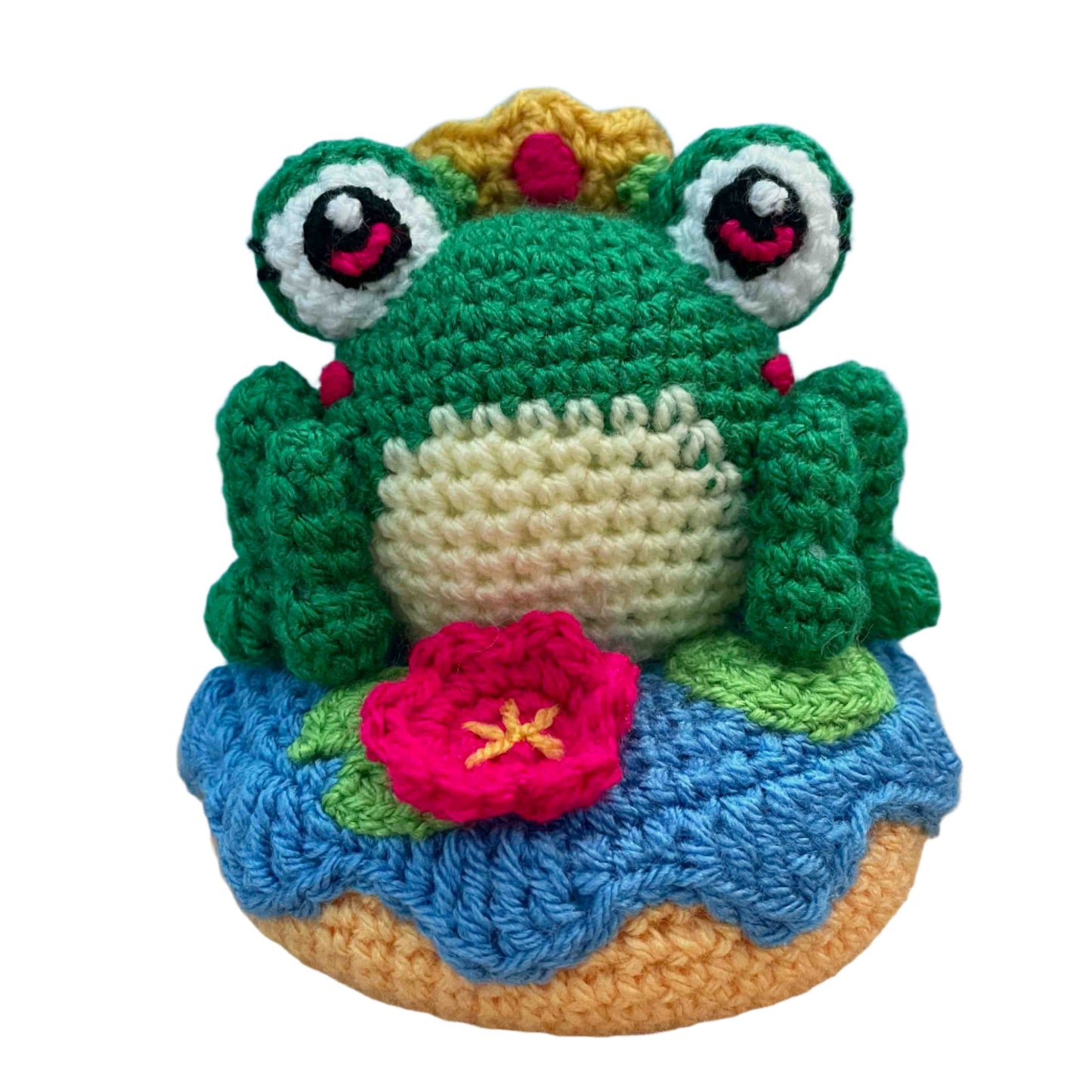 Princess Danielle The Donut Frog Amigurumi Plush