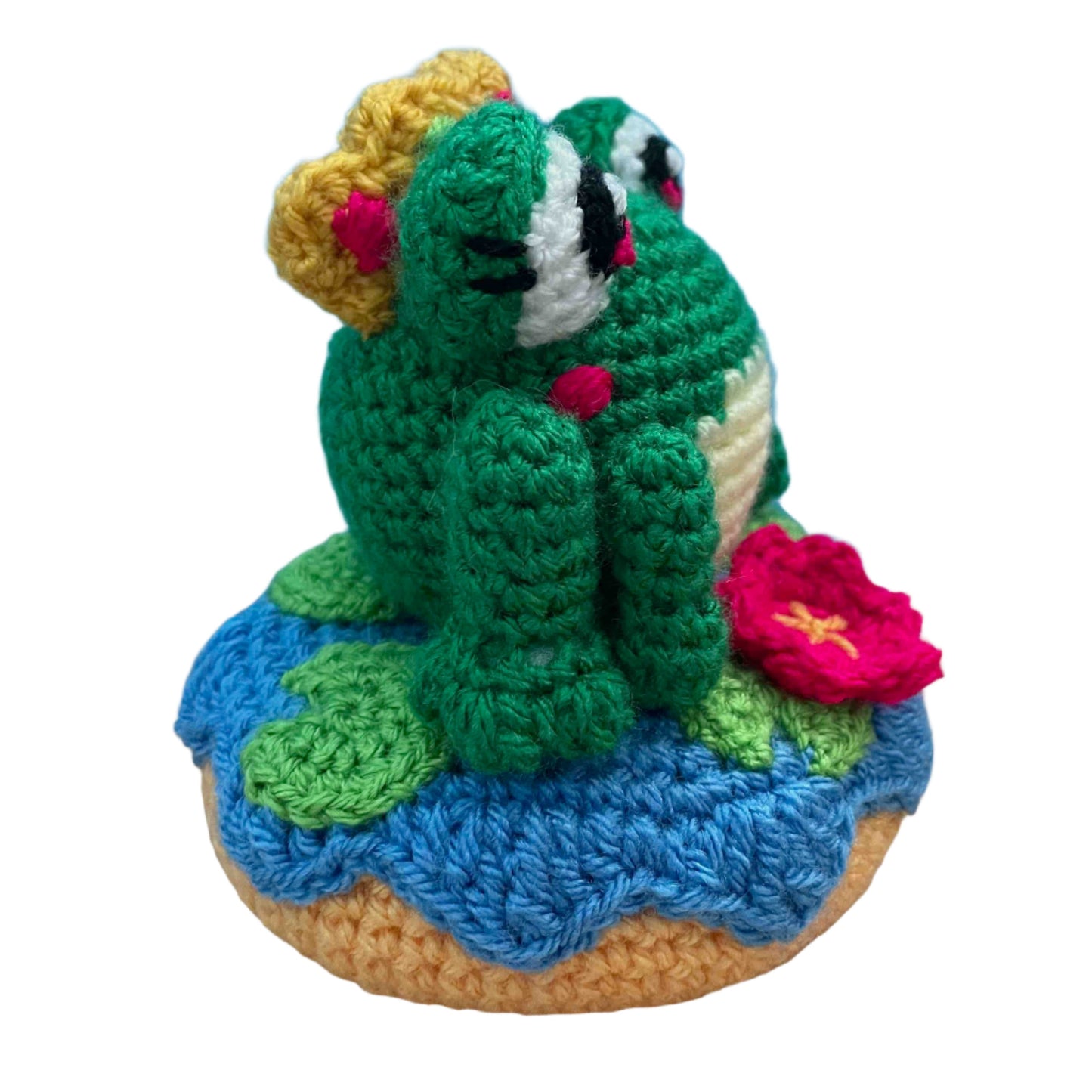 Princess Danielle The Donut Frog Amigurumi Plush