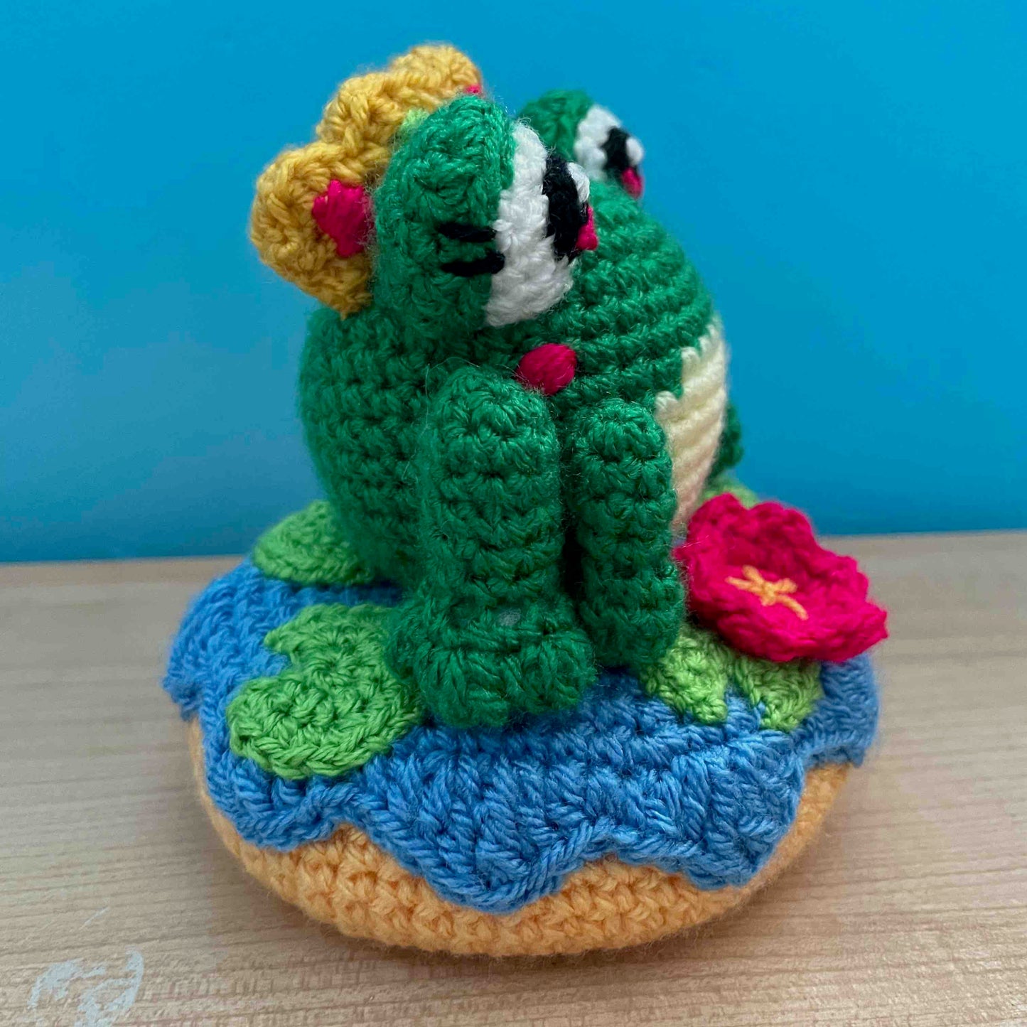 Princess Danielle The Donut Frog Amigurumi Pattern (PDF Download)