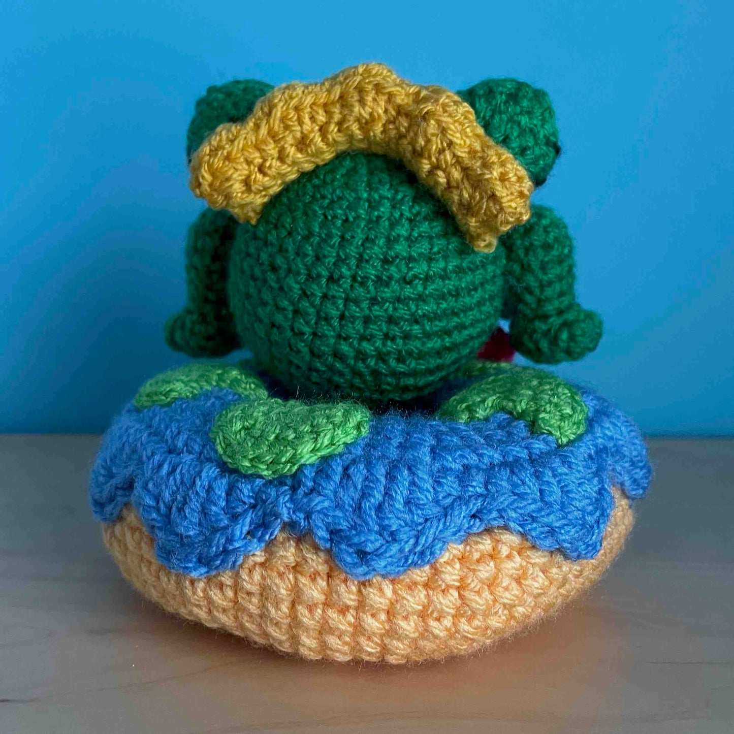 Princess Danielle The Donut Frog Crochet Pattern (PDF Download)