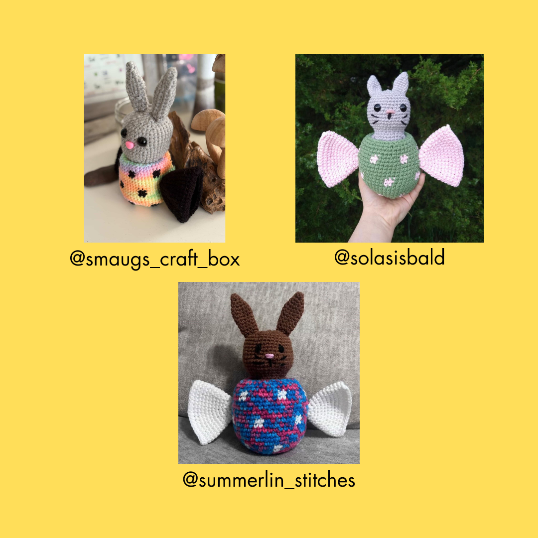 Rabbit In Sweet Costume Crochet Pattern (PDF Download)