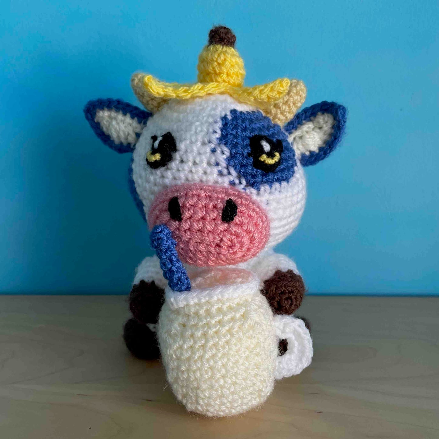 Smoothie Cow Amigurumi Plushies