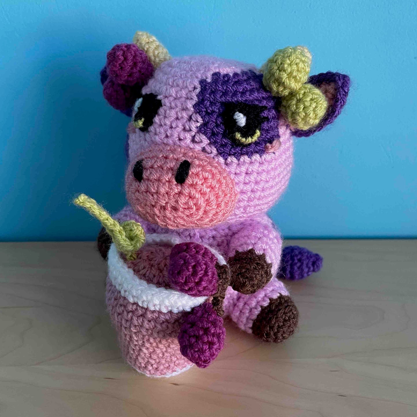 Smoothie Cow Amigurumi Plushies
