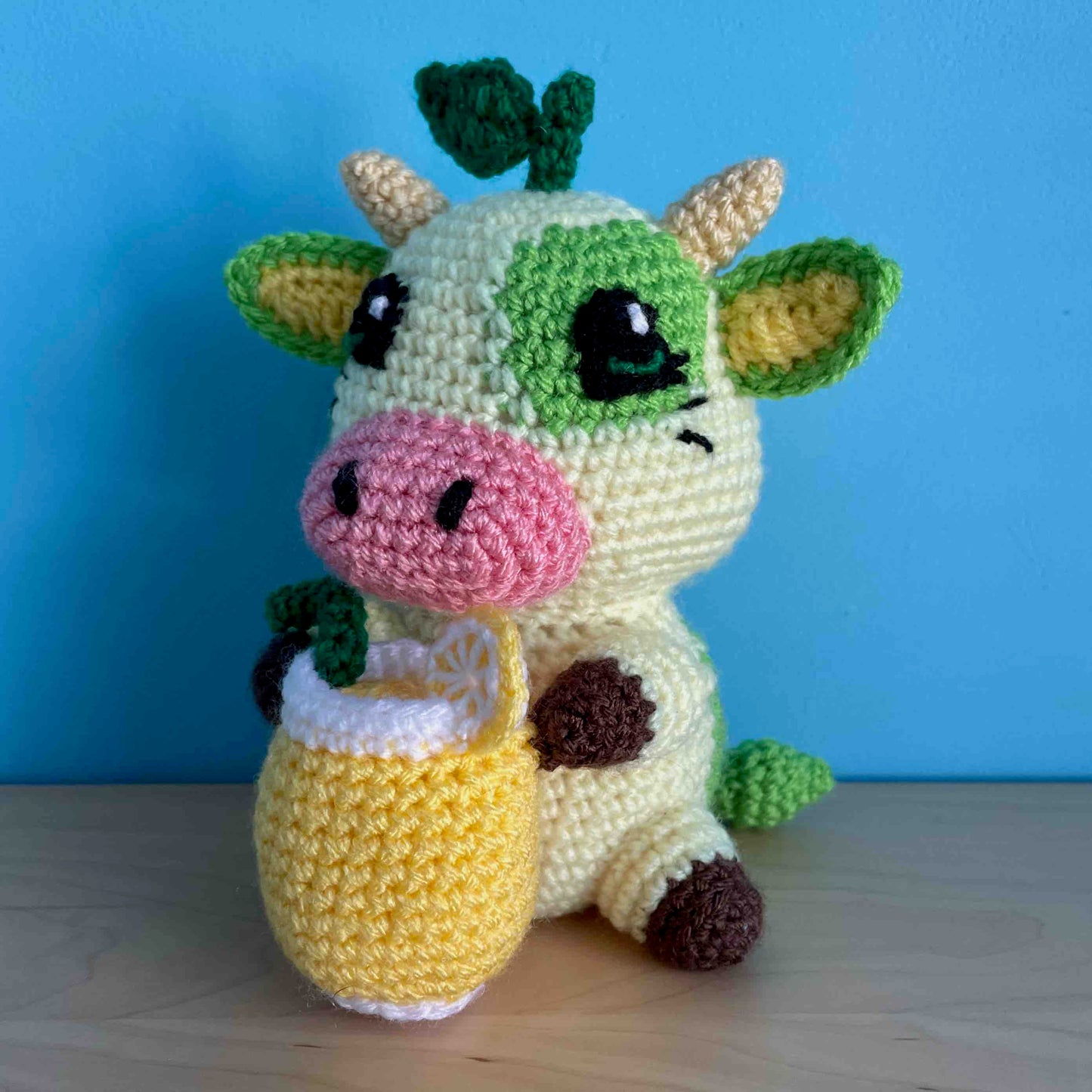 Smoothie Cow Amigurumi Plushies