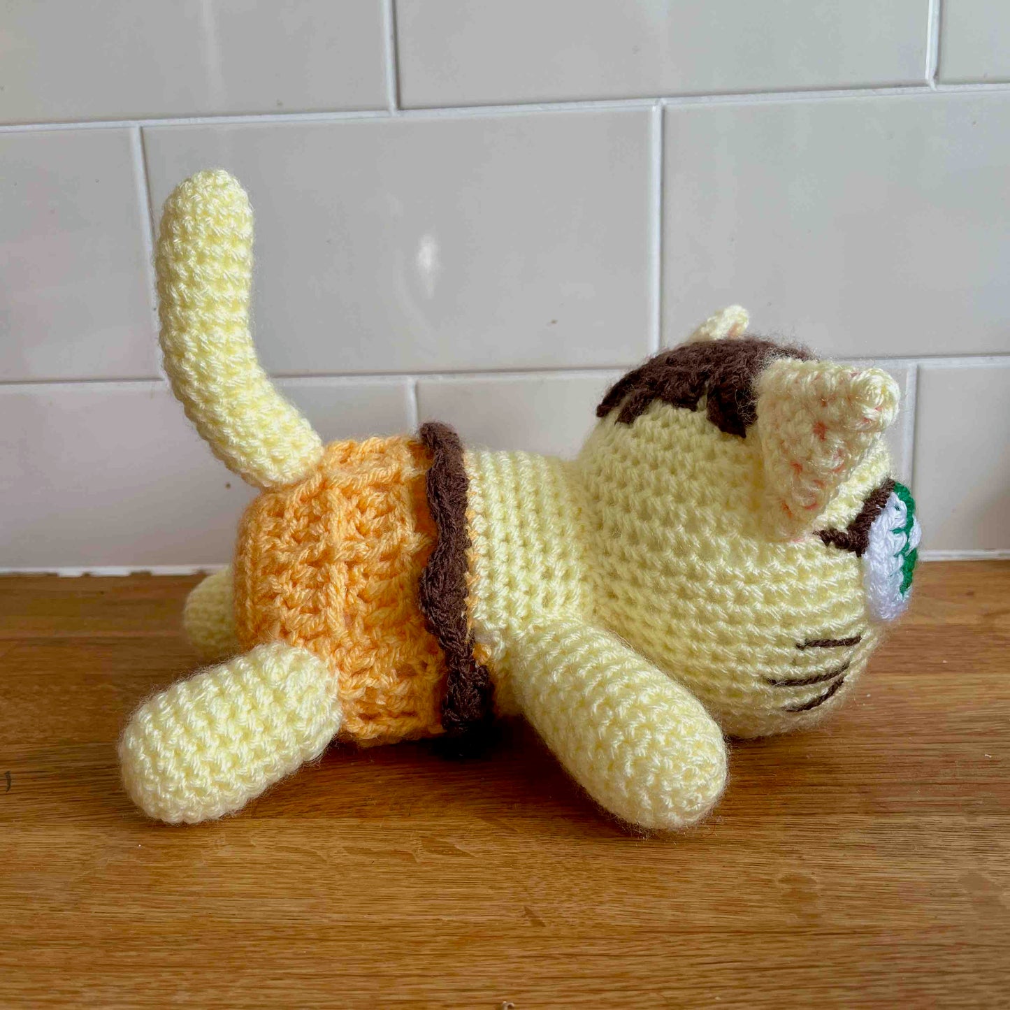 Vanilla Ice Cream Cat Amigurumi Pattern (PDF Download)