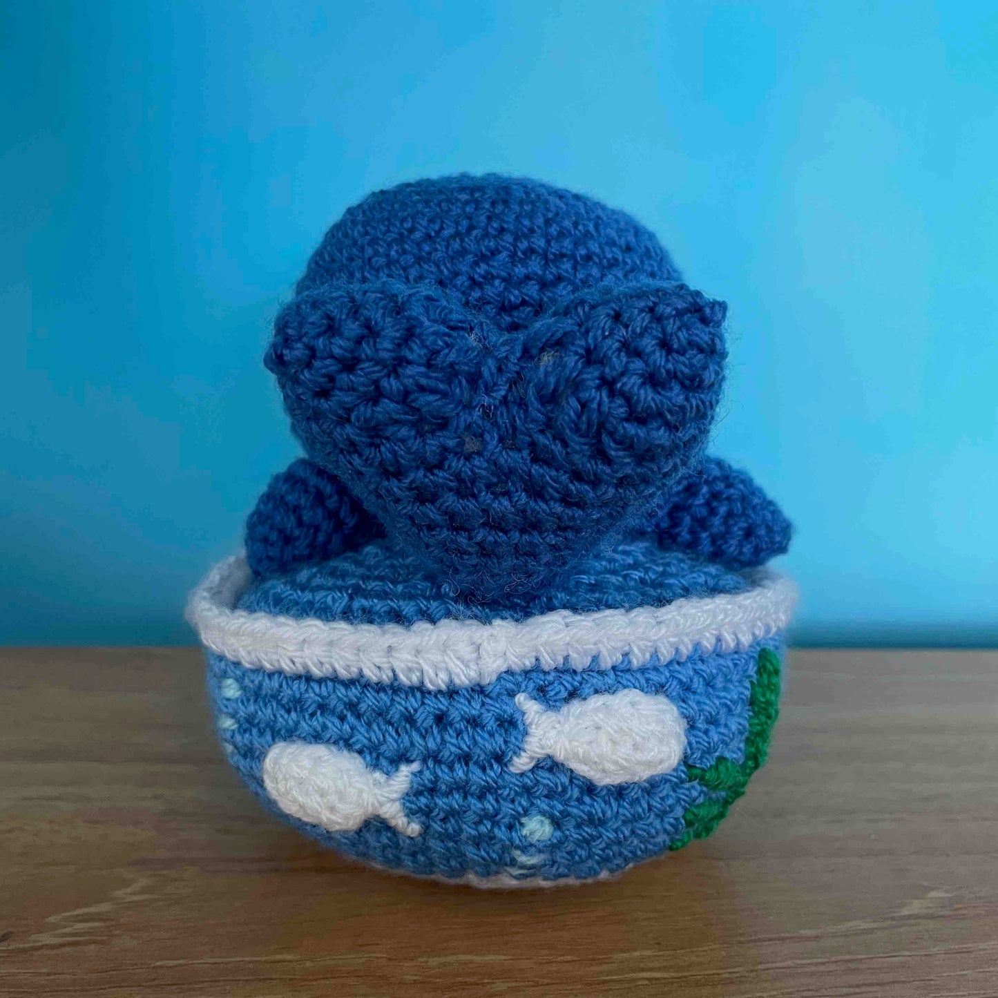 Whale In A Fishbowl Amigurumi Pattern