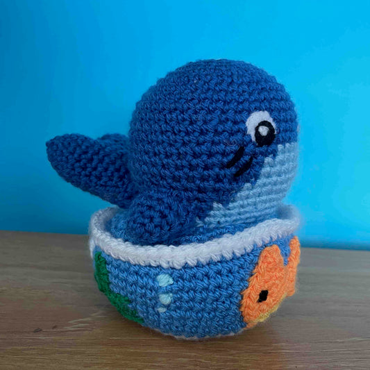 Whale In A Fishbowl Amigurumi Pattern