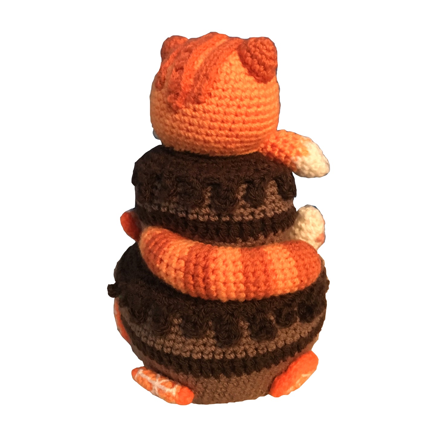 Choc Orange Ollie Amigurumi Plush (Cake Form)