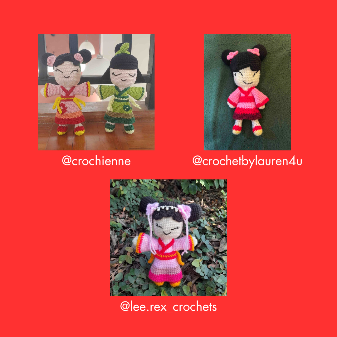 2-In-1 Hanfu Dolls Amigurumi Pattern (PDF Download)