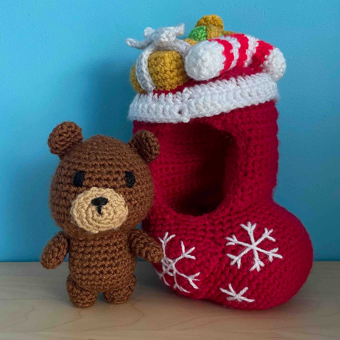 Costumed Animals: Christmas Set Amigurumi Plushies