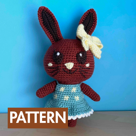 Choco Bunny Crochet Pattern (PDF Download)