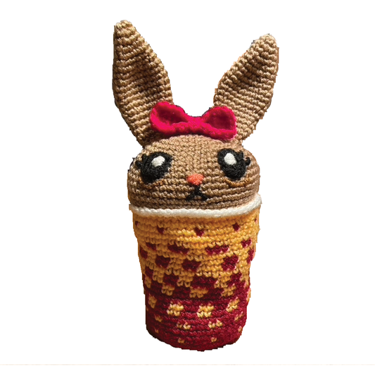 Clara The Coffee Bunny Amigurumi Plush