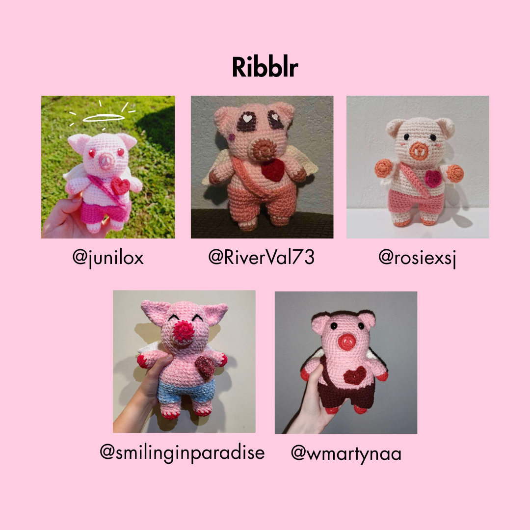 Cu-Pig Crochet Pattern (PDF Download)