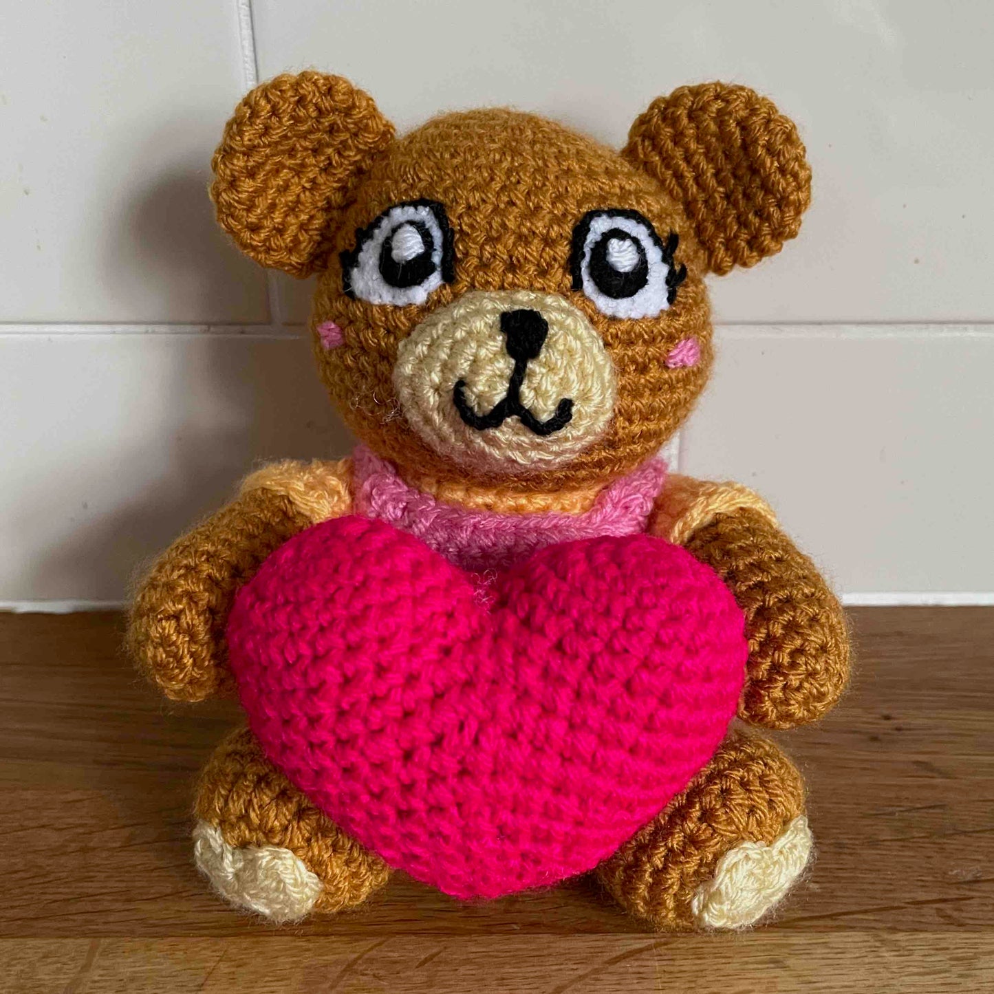 2-In-1 Valentine Bears Amigurumi Pattern (PDF Download)