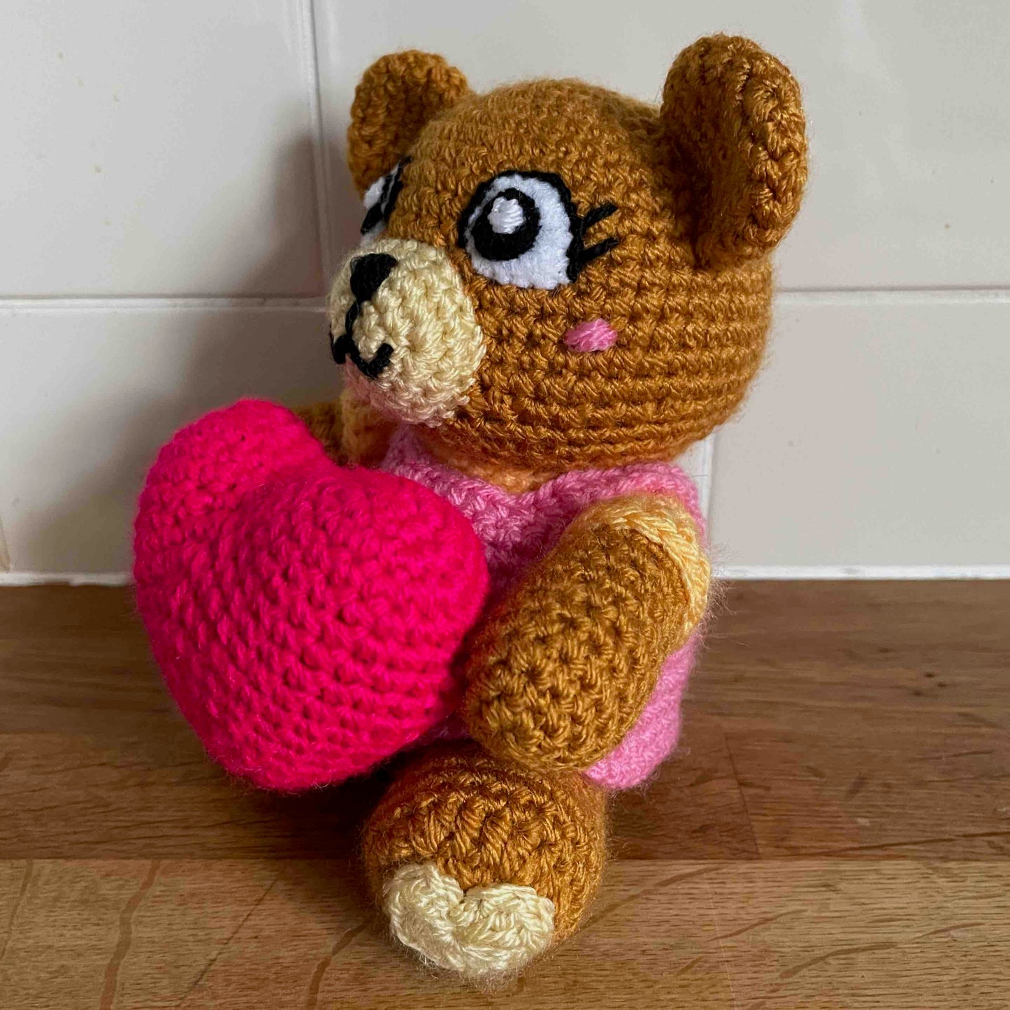 2-In-1 Valentine Bears Amigurumi Pattern (PDF Download)