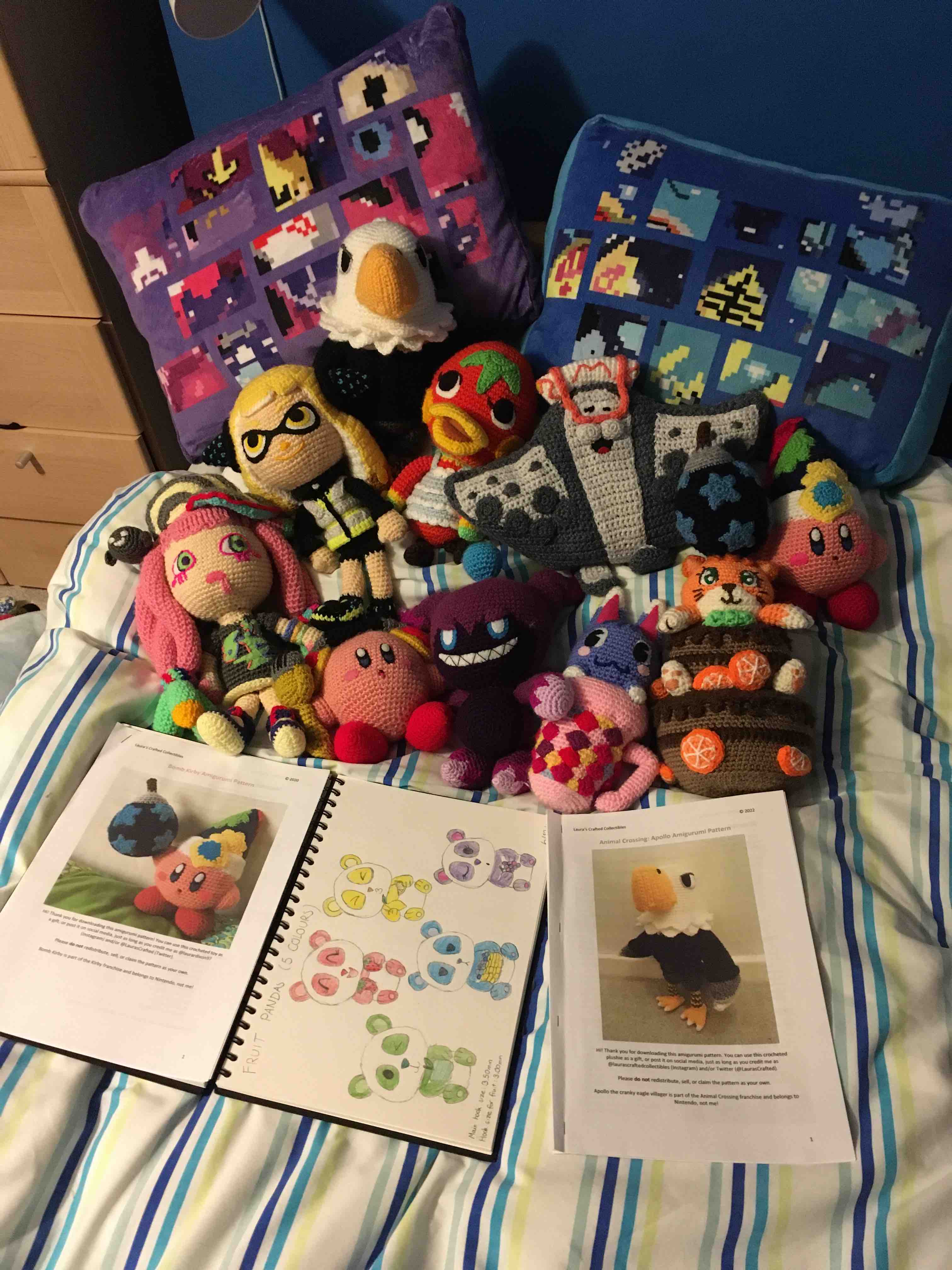 Chao Crochet Plushies – Laura's Crafted Collectibles