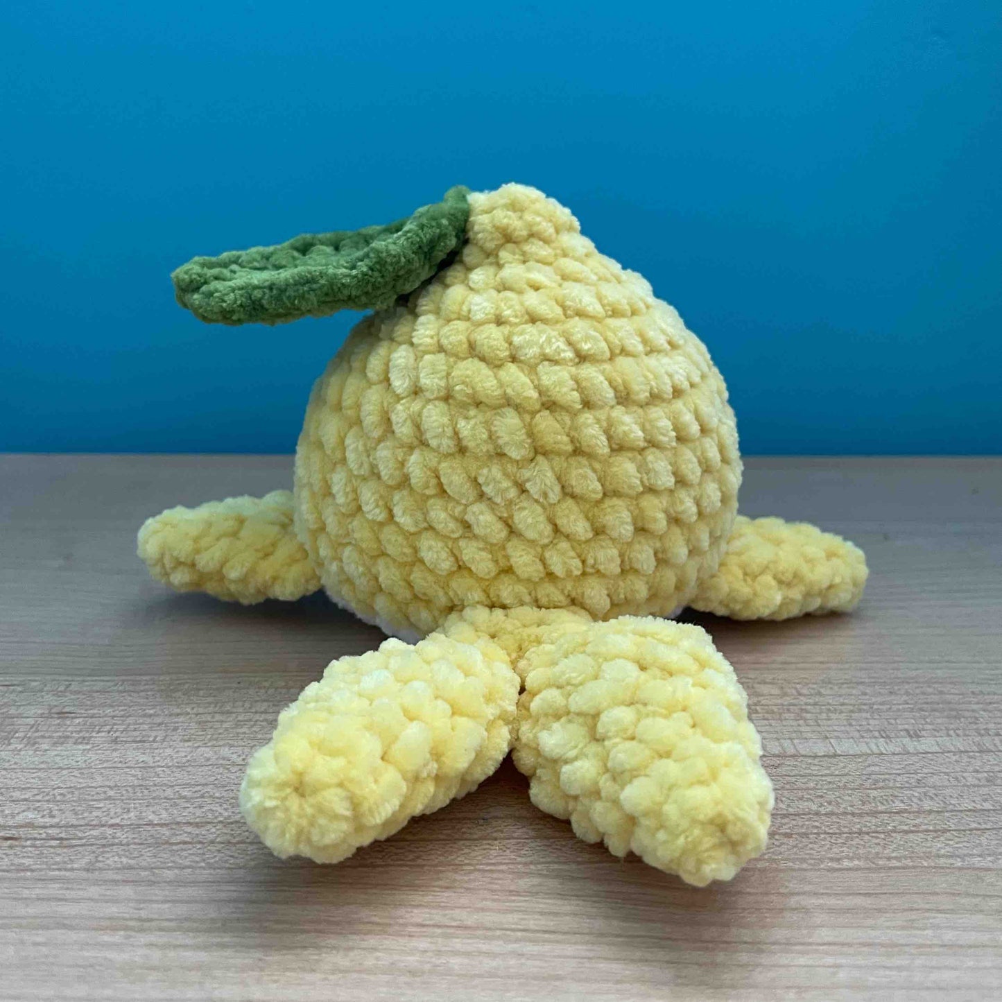 Lemon Whale Amigurumi Plush