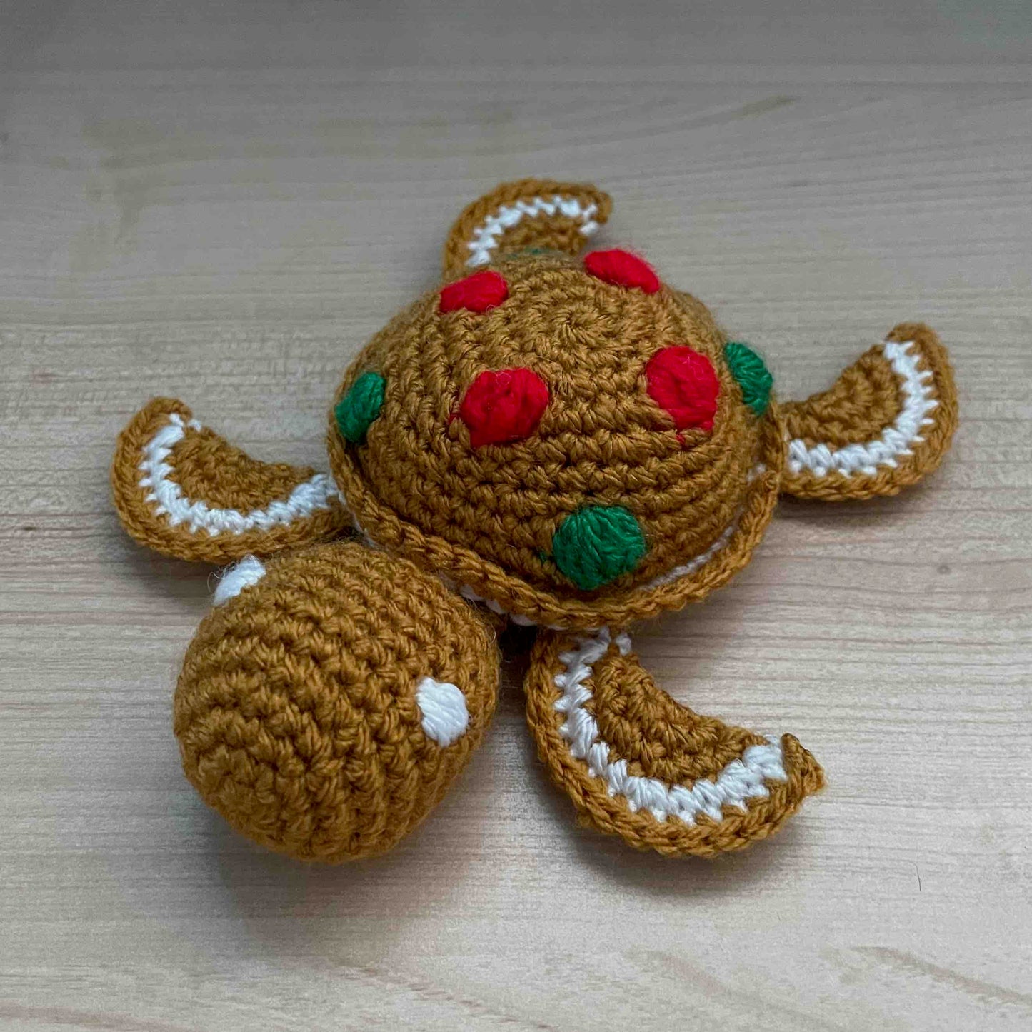 No-Sew Christmas Turtle Amigurumi Plushies