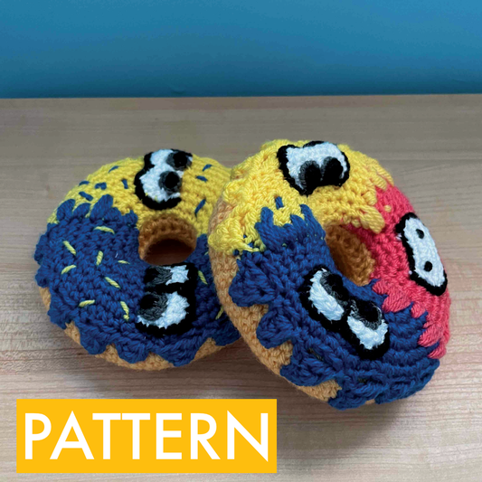 Splatoon Donuts Amigurumi Pattern (2 Designs in 1) (PDF Download)