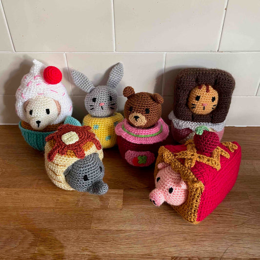 Costumed Animals: Sweet Set Amigurumi Plushies