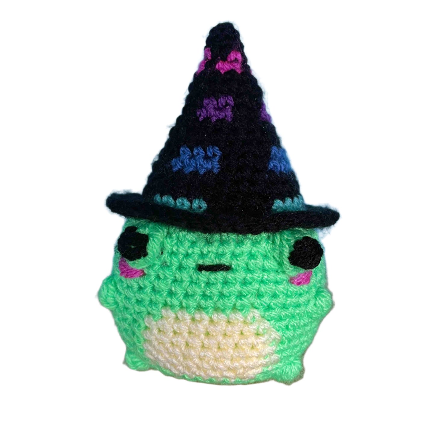 No-Sew Witch Frog Amigurumi Plush